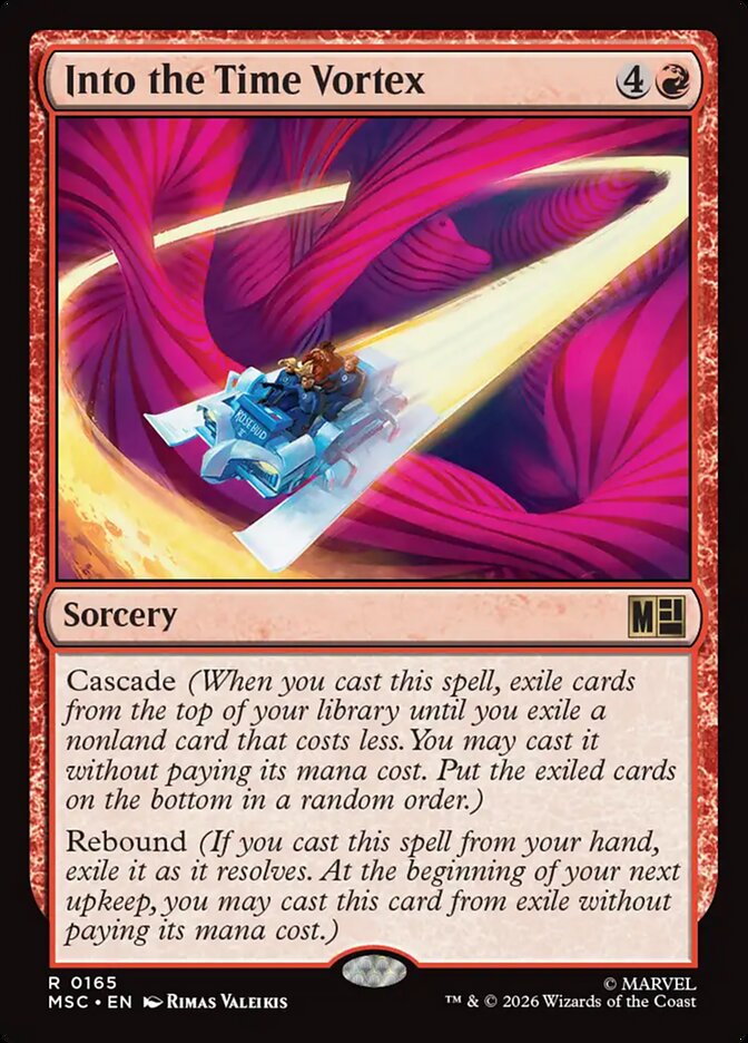 Into the Time Vortex - carta Magic The Gathering