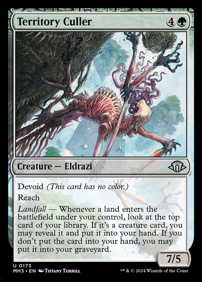 Territory Culler - carta Magic The Gathering