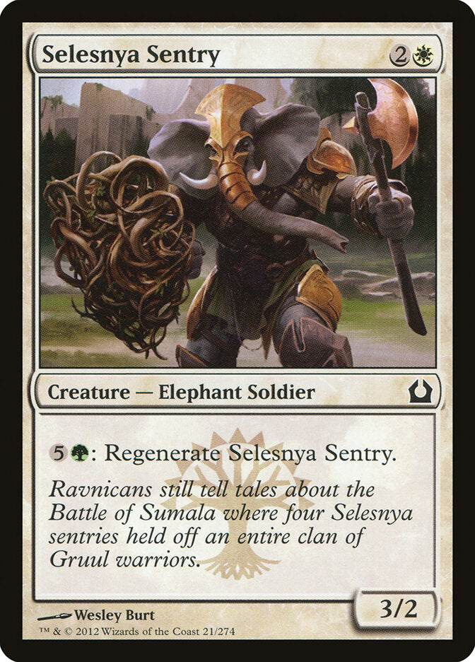 Selesnya Sentry - carta Magic The Gathering