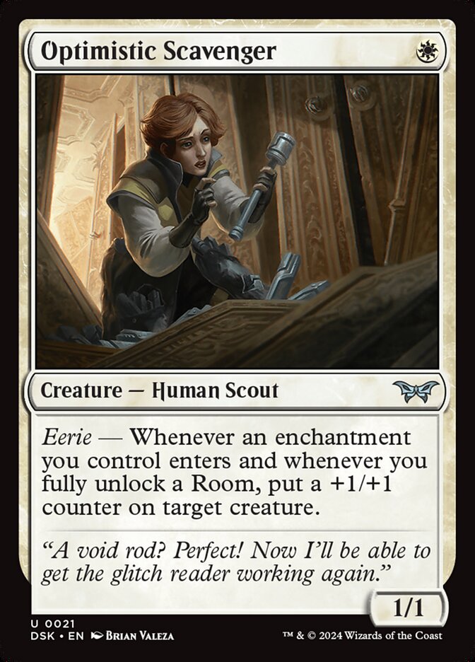 Optimistic Scavenger - carta Magic The Gathering