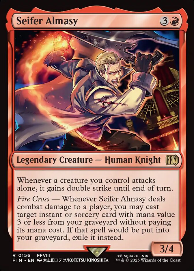 Seifer Almasy - carta Magic The Gathering