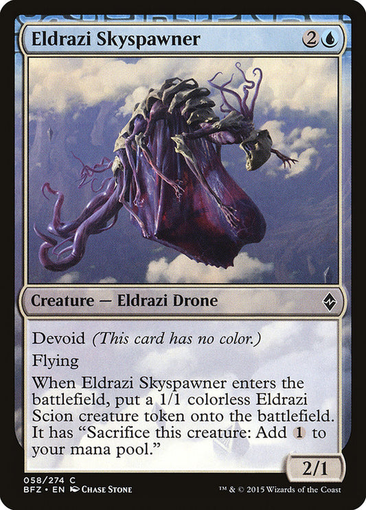 Eldrazi Skyspawner - BFZ-058-NF-DVD