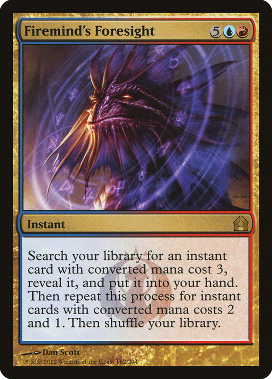 Firemind's Foresight - carta Magic The Gathering