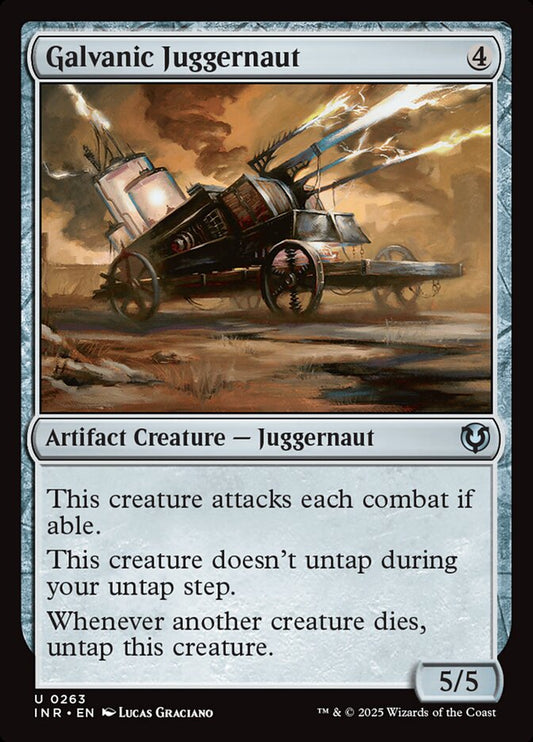 Galvanic Juggernaut - carta Magic The Gathering