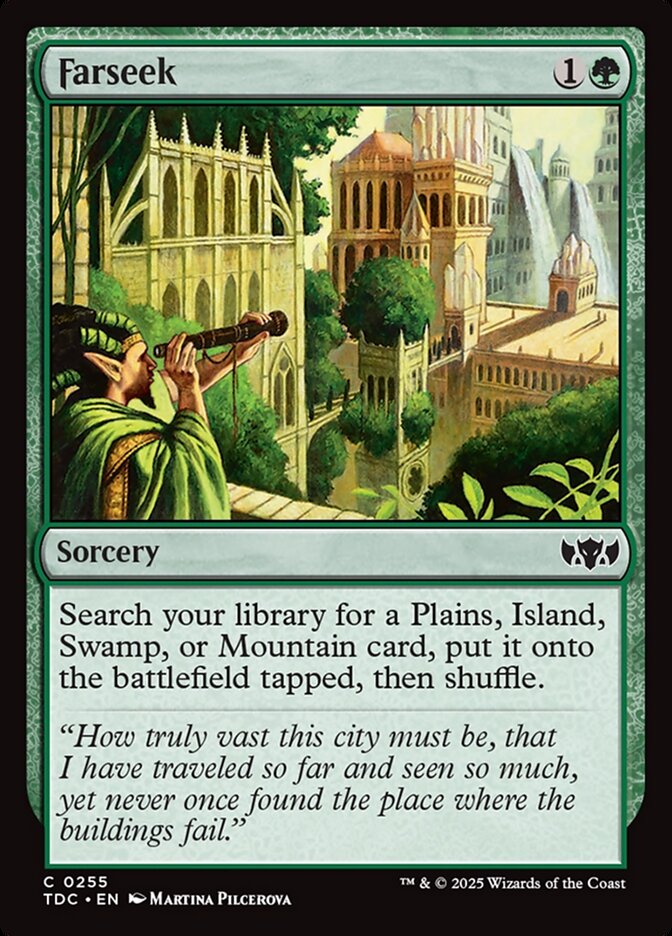 Farseek - carta Magic The Gathering