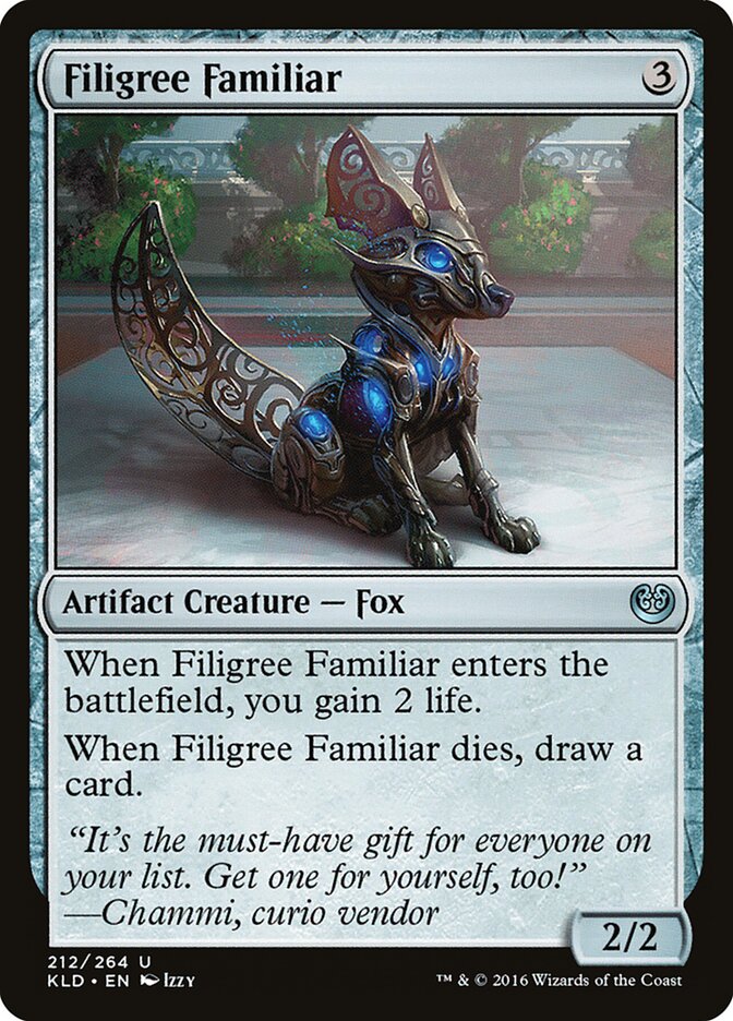 Filigree Familiar - carta Magic The Gathering