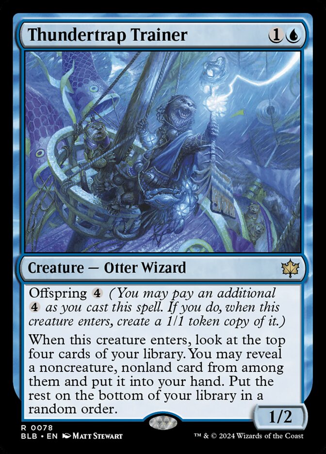 Thundertrap Trainer - carta Magic The Gathering