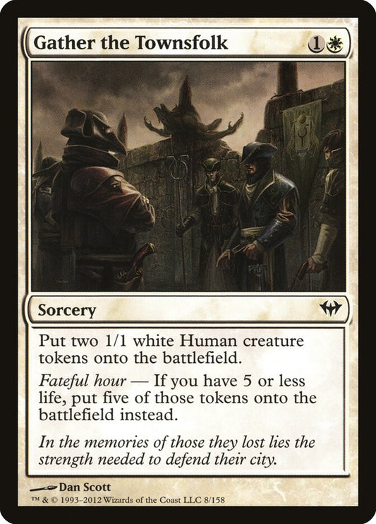 Gather the Townsfolk - carta Magic The Gathering