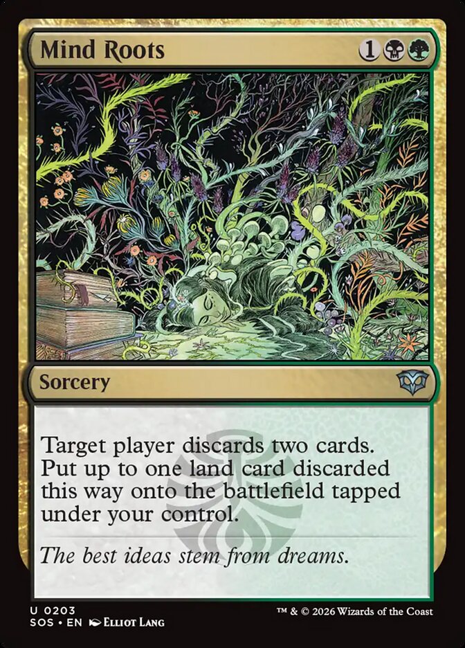 Mind Roots - carta Magic The Gathering