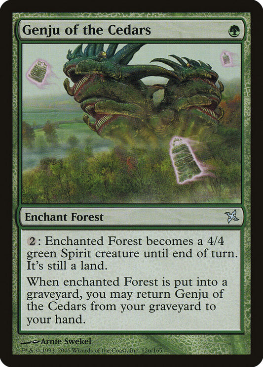 Genju of the Cedars - carta Magic The Gathering