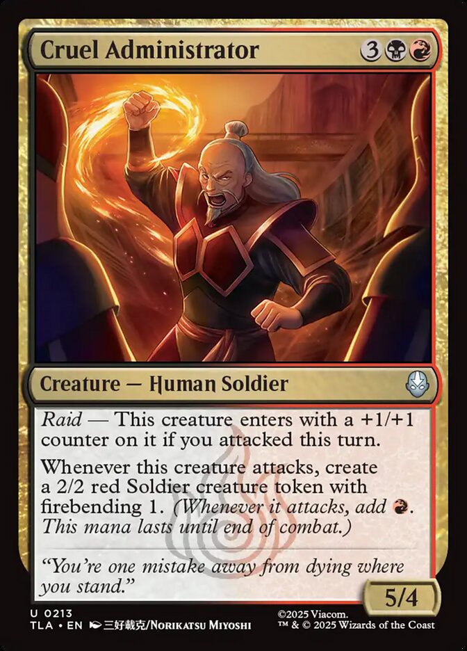 Cruel Administrator - carta Magic The Gathering