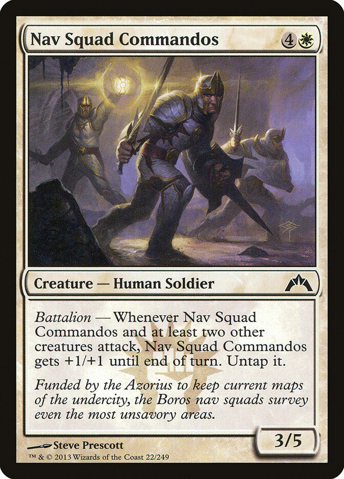 Nav Squad Commandos - carta Magic The Gathering