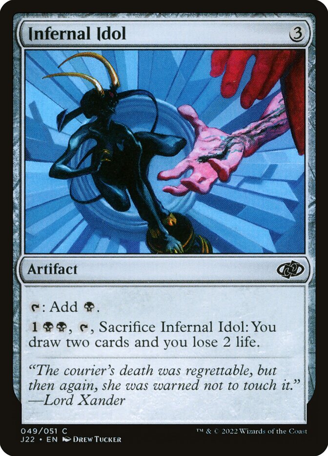 Infernal Idol - carta Magic The Gathering