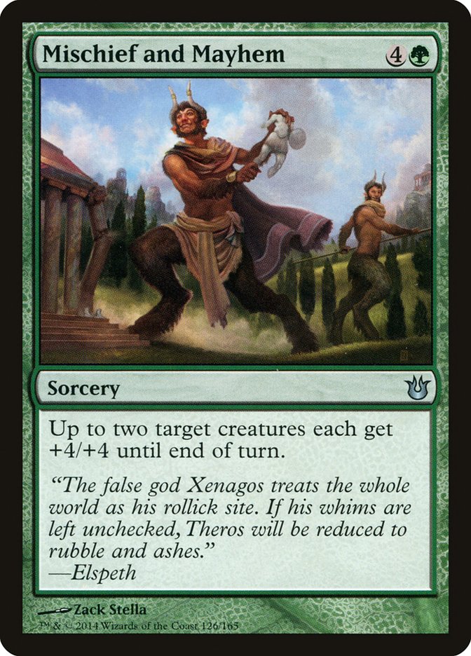 Mischief and Mayhem - carta Magic The Gathering