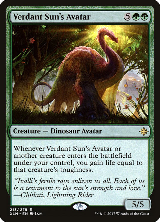 Verdant Sun's Avatar - XLN-213-F-STD