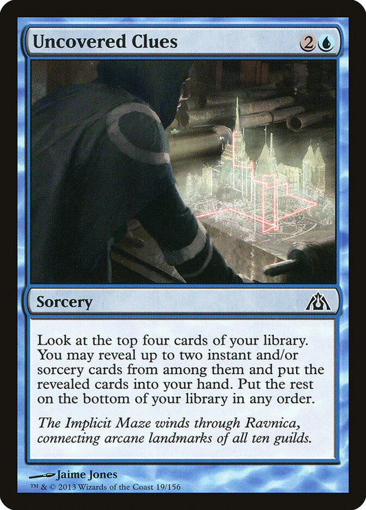 Uncovered Clues - carta Magic The Gathering