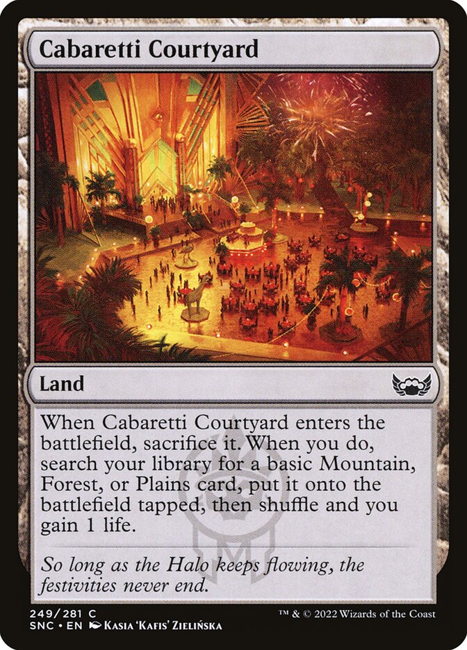 Cabaretti Courtyard - carta Magic The Gathering