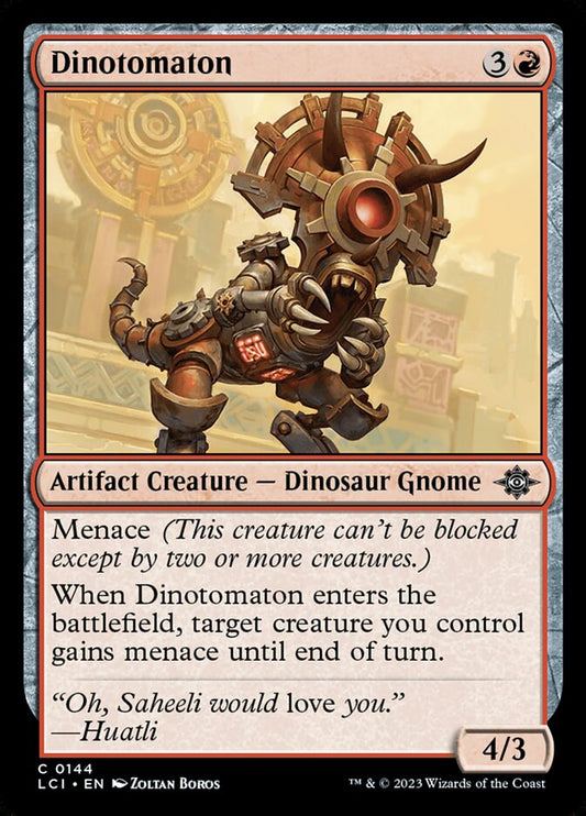 Dinotomaton - carta Magic The Gathering
