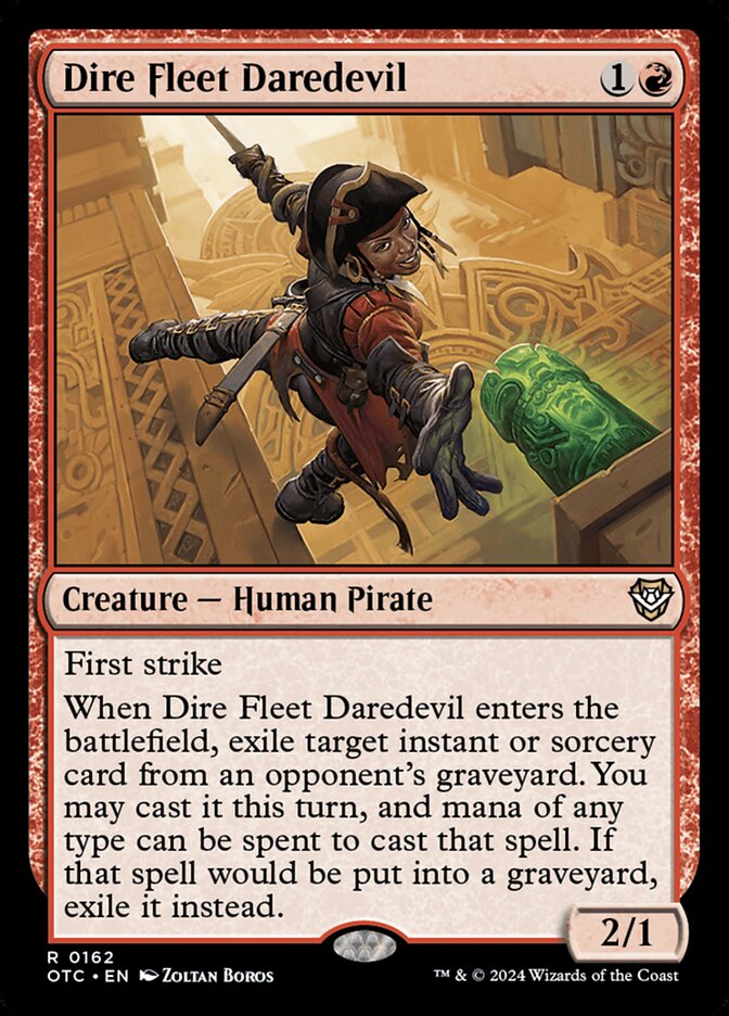 Dire Fleet Daredevil - carta Magic The Gathering