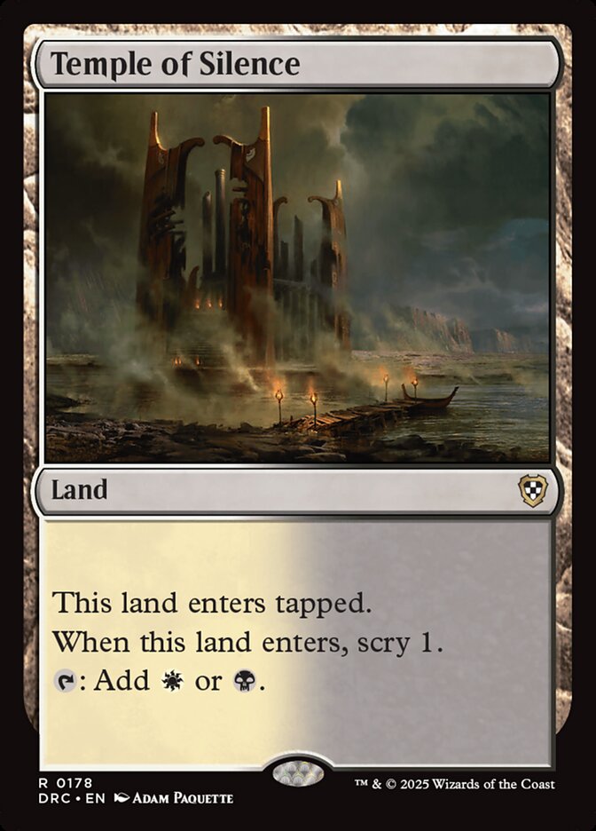 Temple of Silence - carta Magic The Gathering