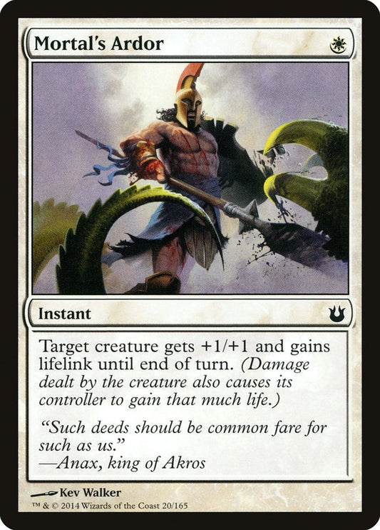 Mortal's Ardor - BNG-020-NF-STD