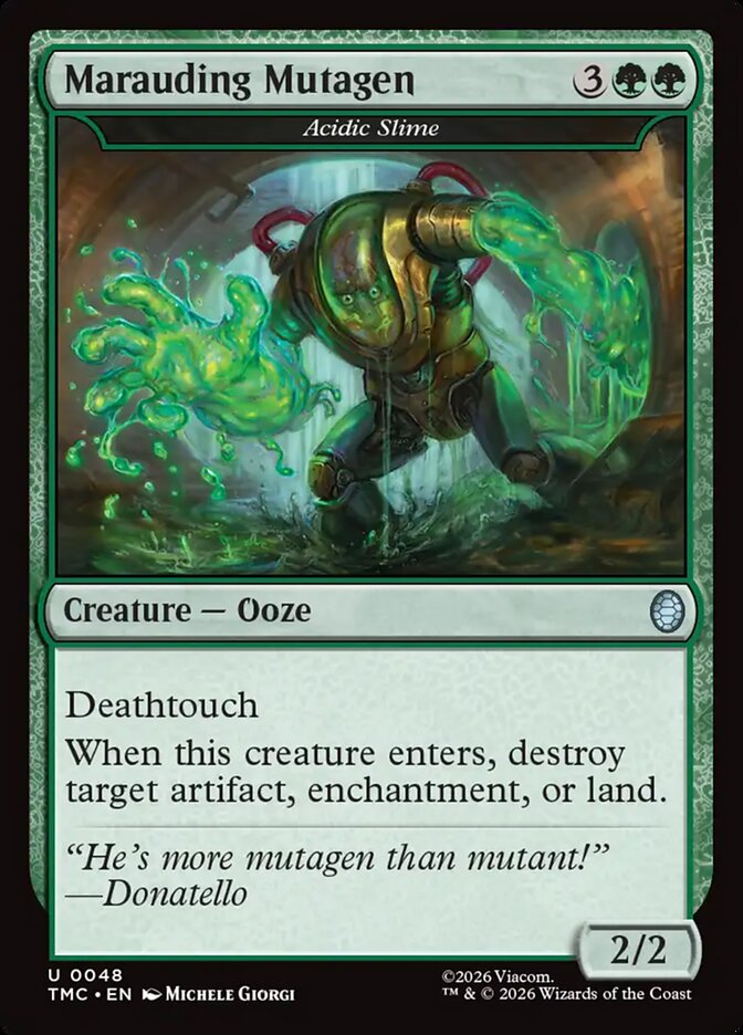 Acidic Slime - carta Magic The Gathering