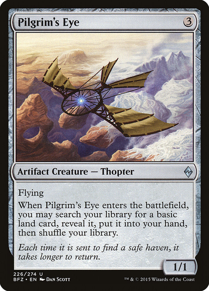 Pilgrim's Eye - carta Magic The Gathering