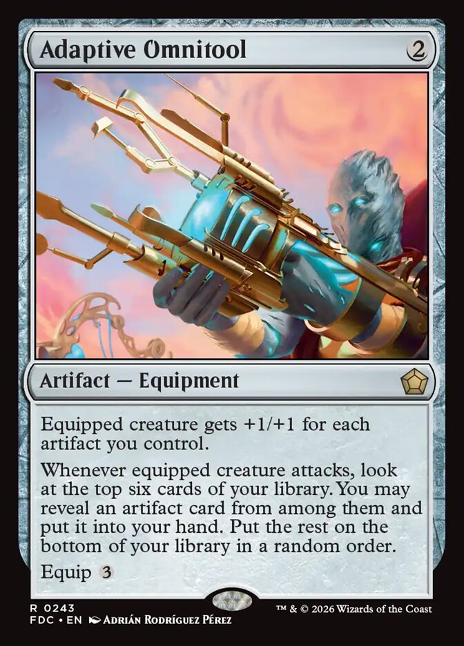 Adaptive Omnitool - carta Magic The Gathering