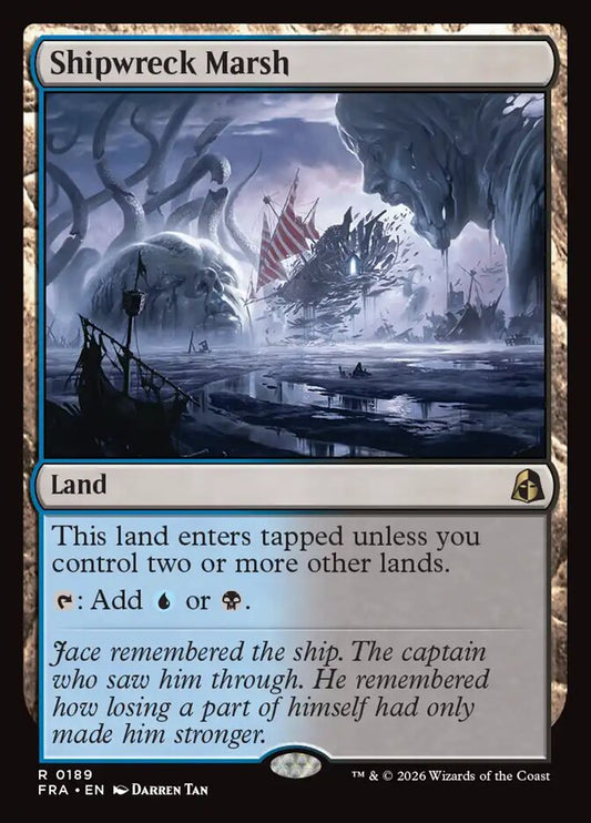 Shipwreck Marsh - carta Magic The Gathering