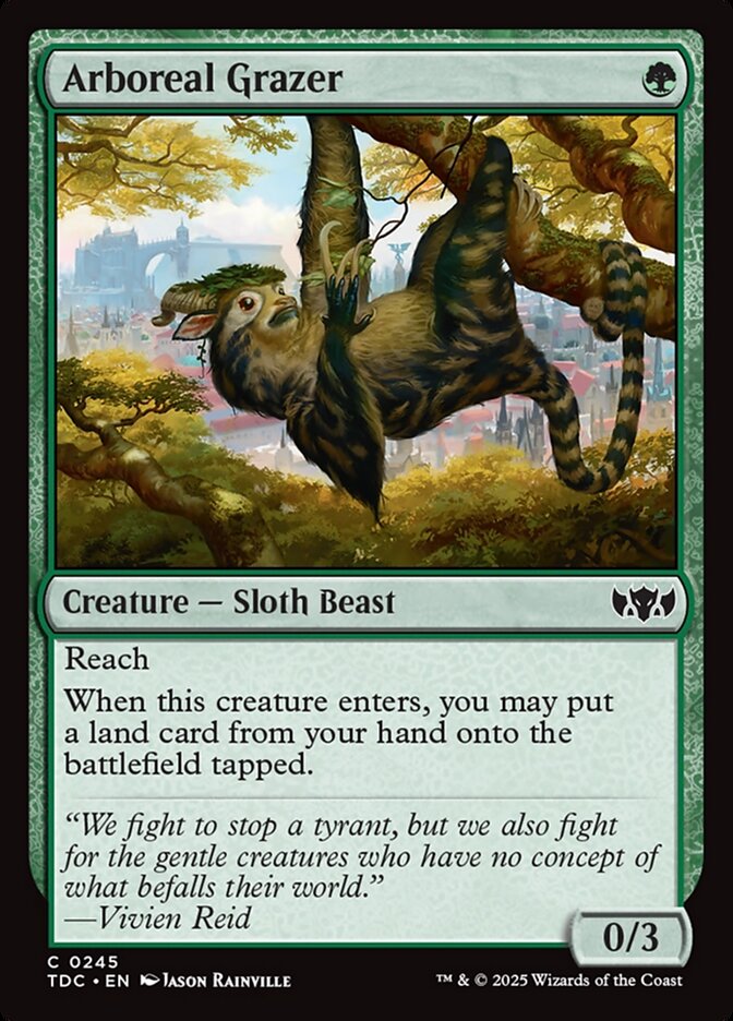 Arboreal Grazer - carta Magic The Gathering