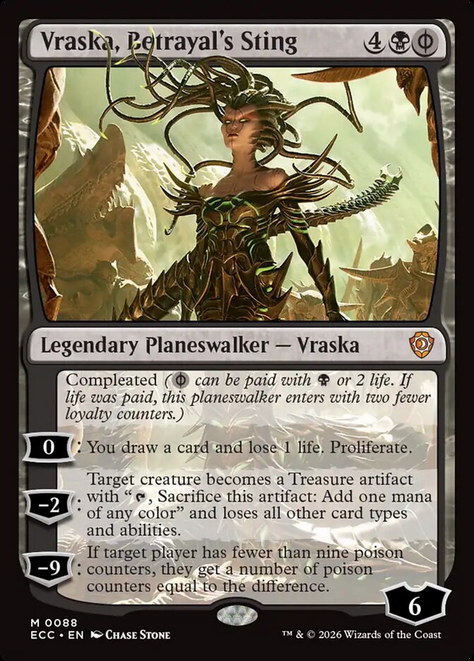 Vraska, Betrayal's Sting - ECC-088-NF-STD