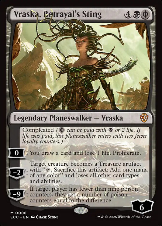 Vraska, Betrayal's Sting - ECC-088-NF-STD