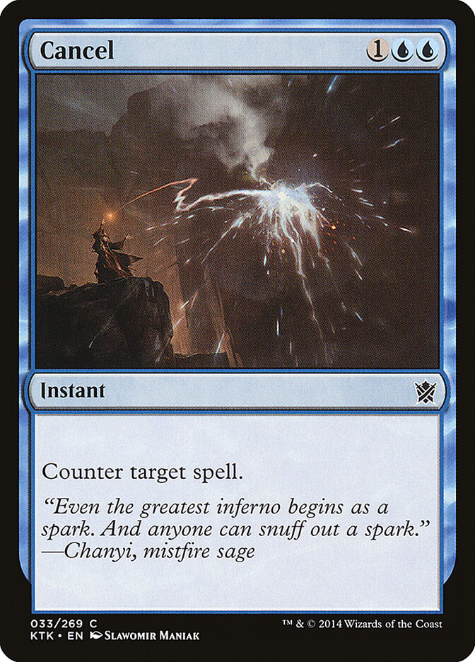 Cancel - carta Magic The Gathering