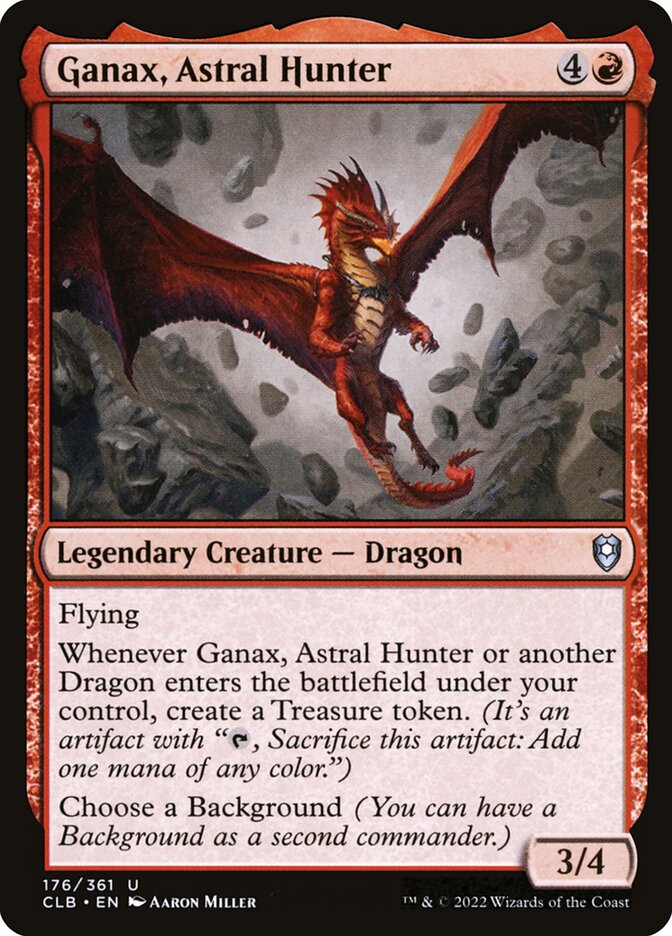 Ganax, Astral Hunter - carta Magic The Gathering