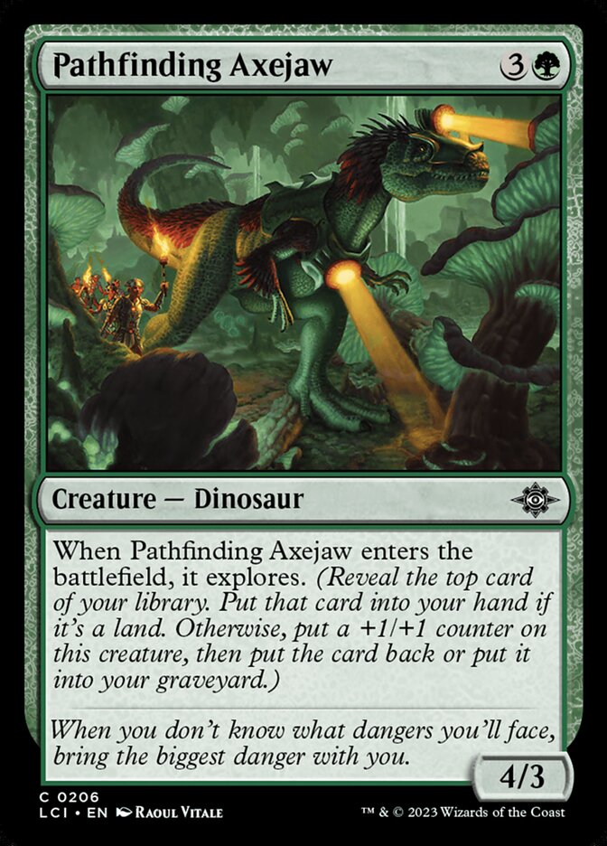 Pathfinding Axejaw - carta Magic The Gathering