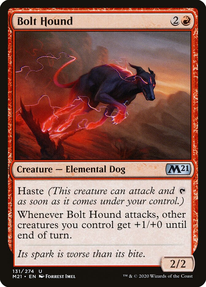 Bolt Hound - carta Magic The Gathering