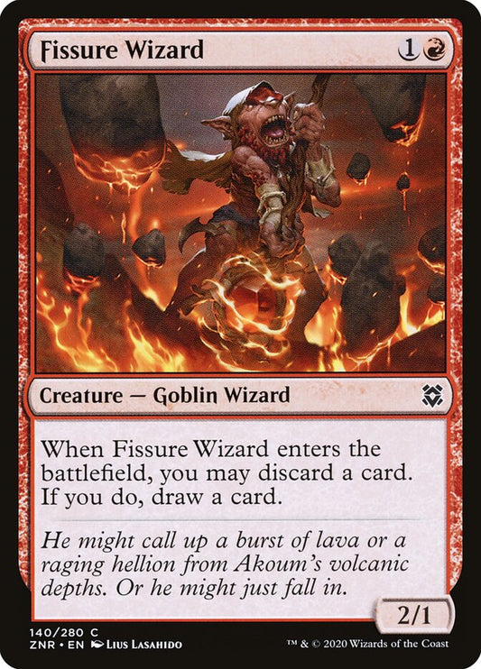 Fissure Wizard - carta Magic The Gathering