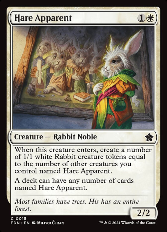 Hare Apparent - FDN-015-NF-STD