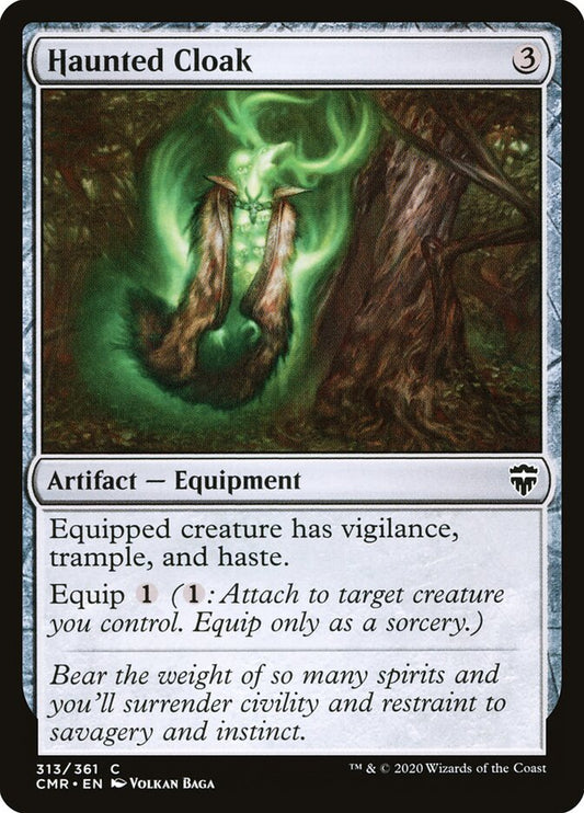 Haunted Cloak - carta Magic The Gathering
