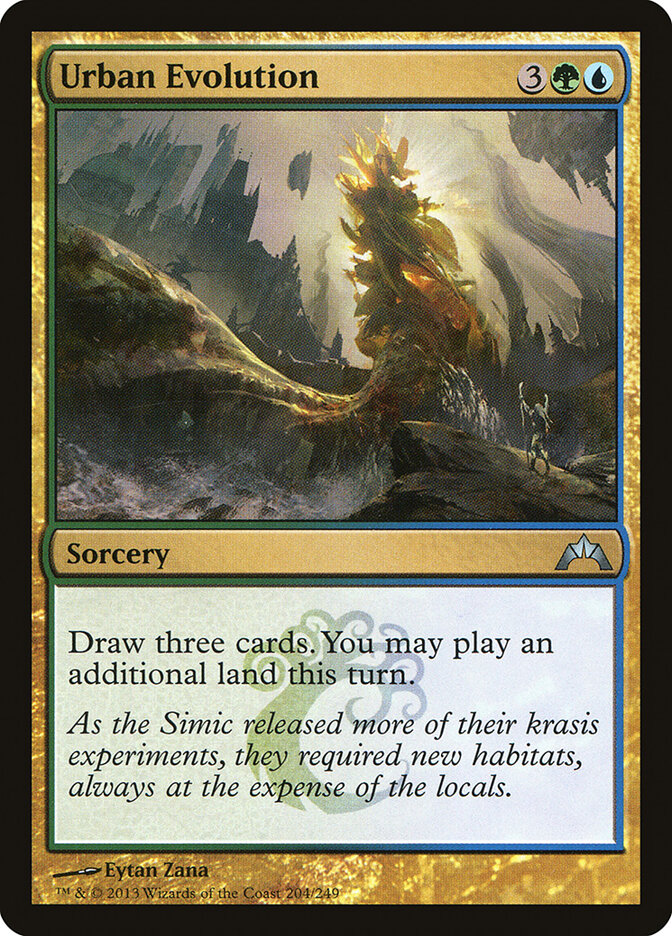 Urban Evolution - carta Magic The Gathering