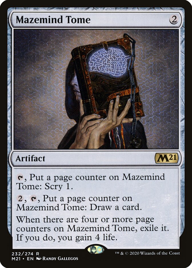 Mazemind Tome - carta Magic The Gathering