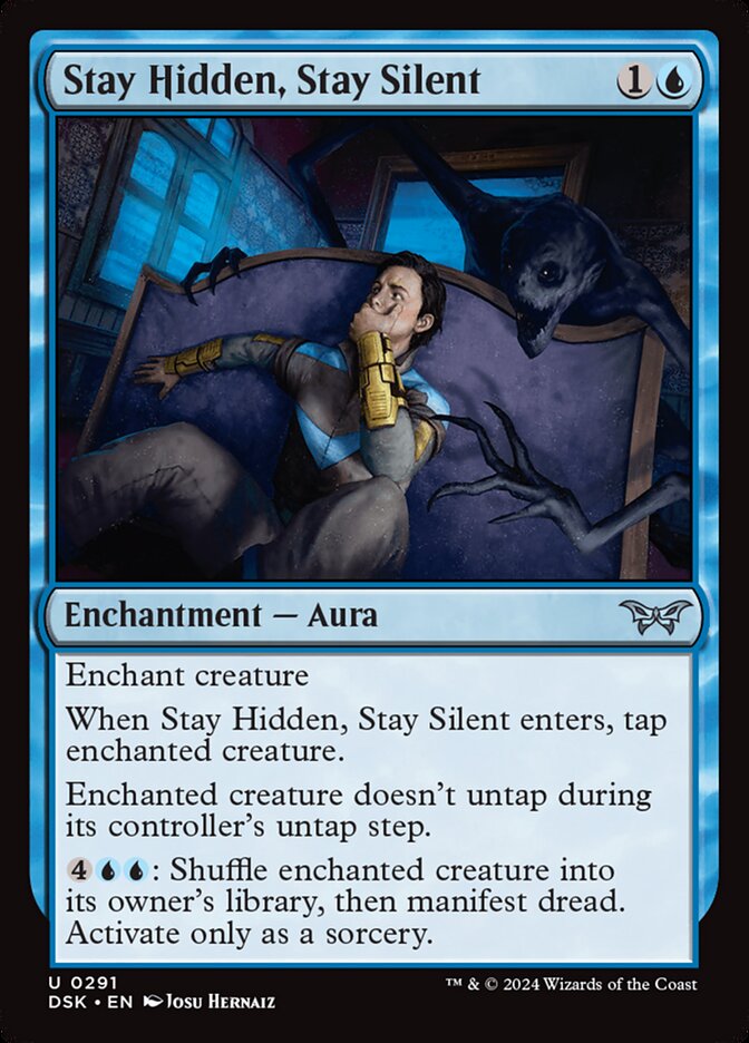 Stay Hidden, Stay Silent - carta Magic The Gathering