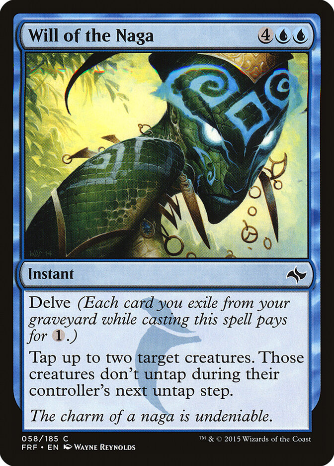 Will of the Naga - carta Magic The Gathering