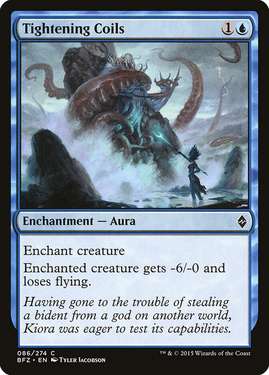 Tightening Coils - carta Magic The Gathering