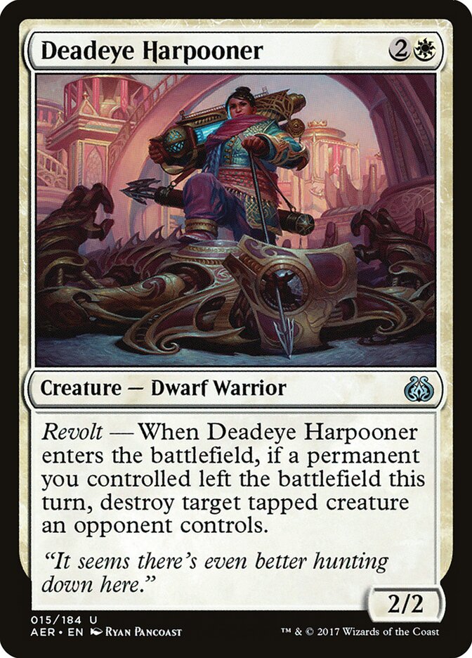 Deadeye Harpooner - carta Magic The Gathering