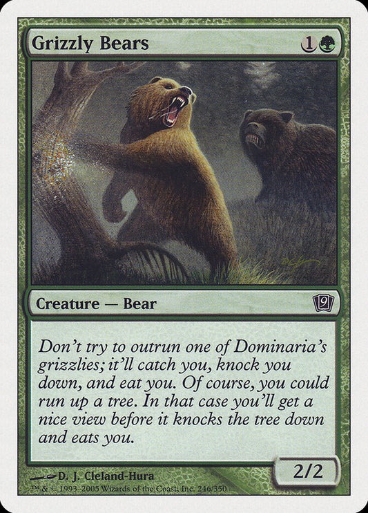 Grizzly Bears - carta Magic The Gathering