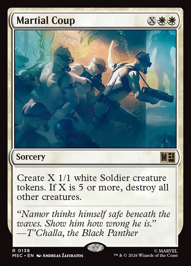 Martial Coup - carta Magic The Gathering