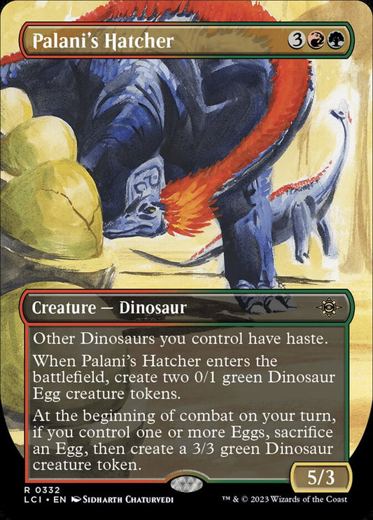 Palani's Hatcher - LCI-332-F-BF-FA-INV