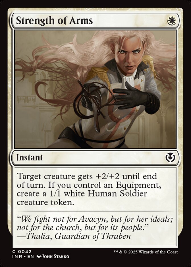 Strength of Arms - carta Magic The Gathering