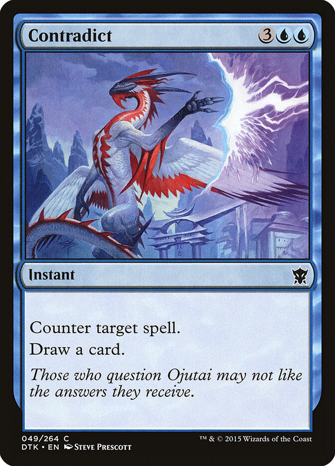 Contradict - carta Magic The Gathering